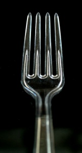 plastic fork