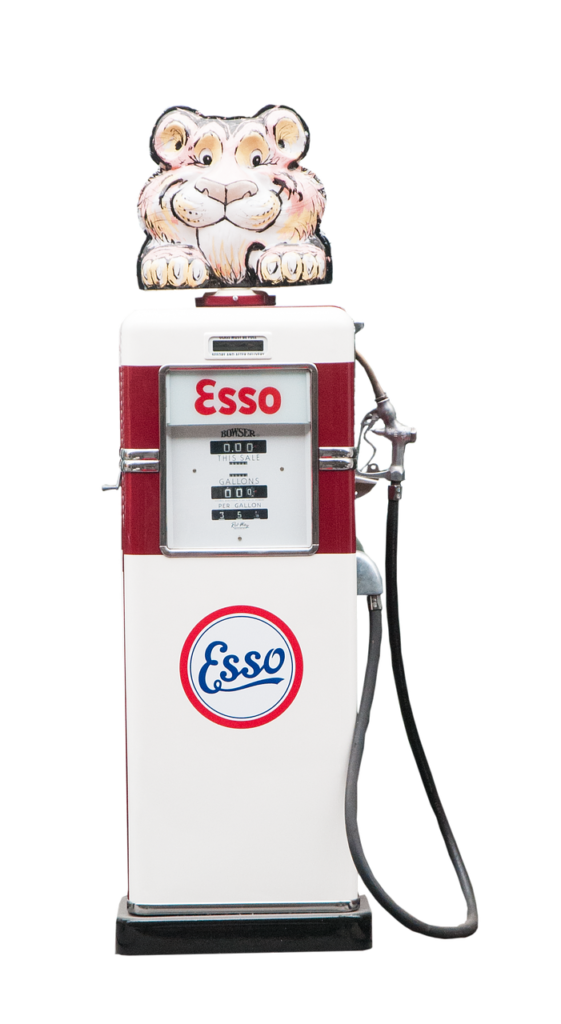 esso gas pump the history of self-serve gas stations