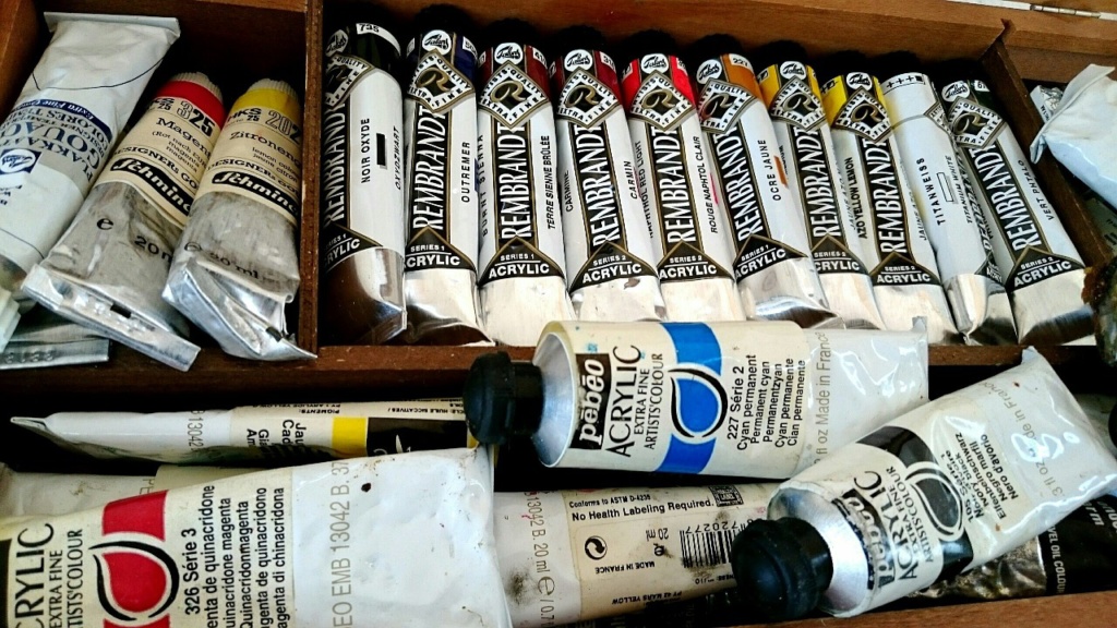 acrylic paints